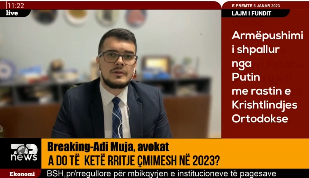 Our member Adi Muja shares his thoughts on consumer rights in Albania at Top News Television